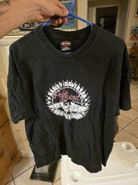 Harley Davidson of New York City Free Spirit Graphic T Shirt Men's 
Size XL
